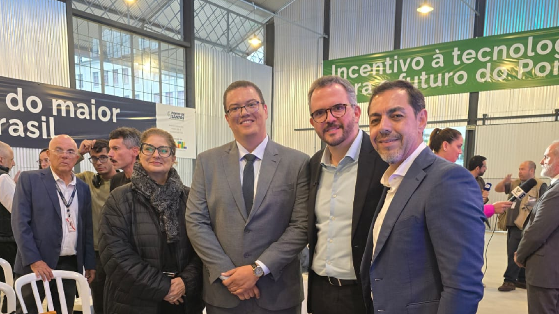 ABTTC participa da inauguração do Hub de Inovação do Armazém 7 em Santos | ABTTC